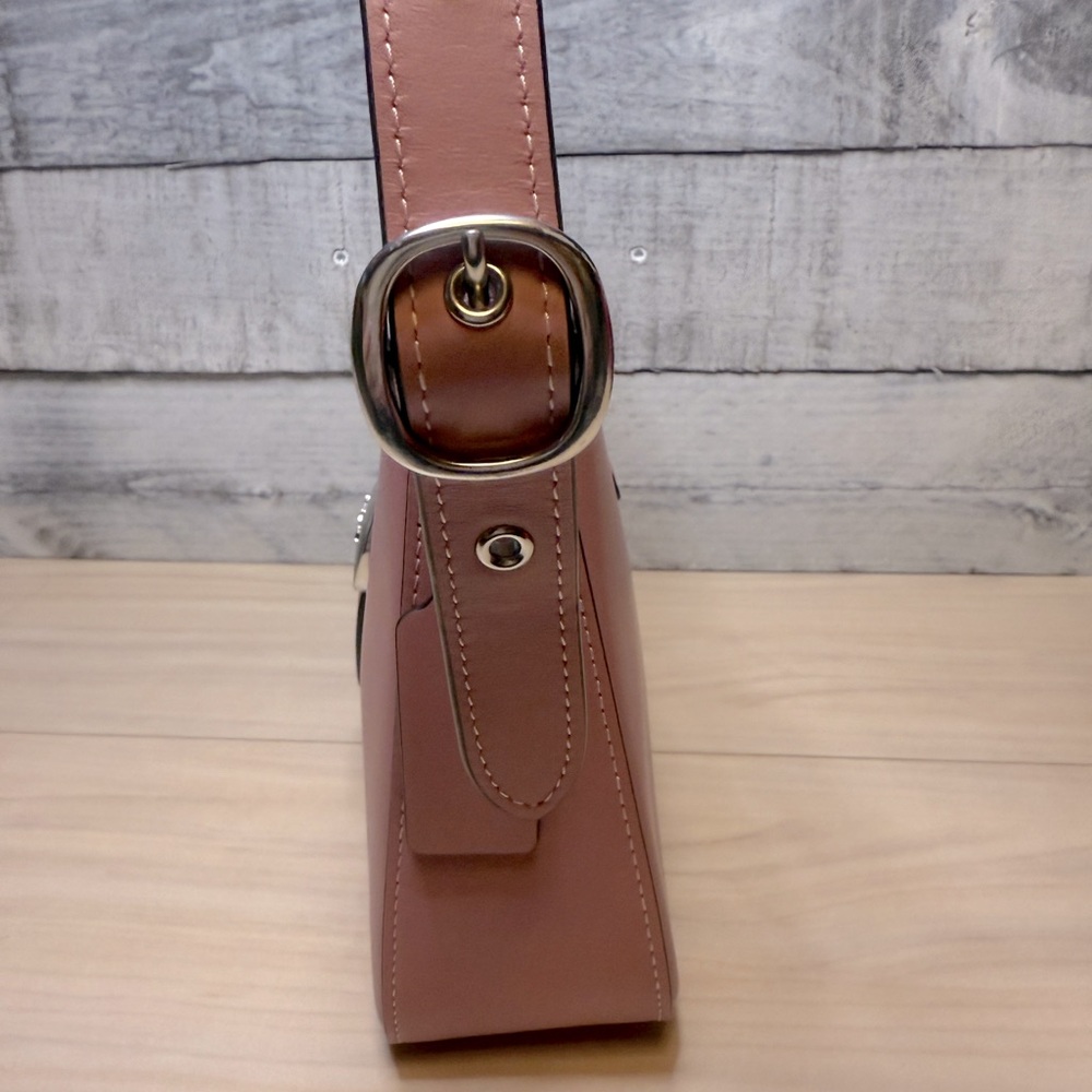 Coach NEW ELIZA Pink Shoulder Bag - Picture 12 of 15